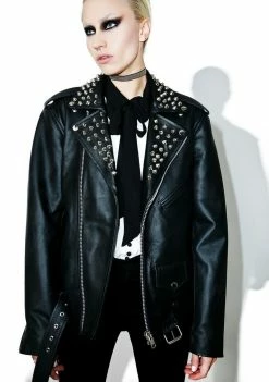 The Ragged Priest Outerwear Temper Biker Jacket