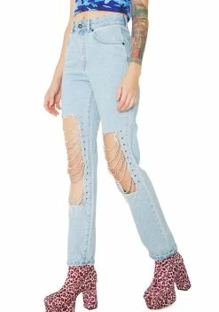 Buy π The Ragged Priest Bottoms Bondage π Jeans π 10 The Ragged Priest Bottoms Bondage Jeans
