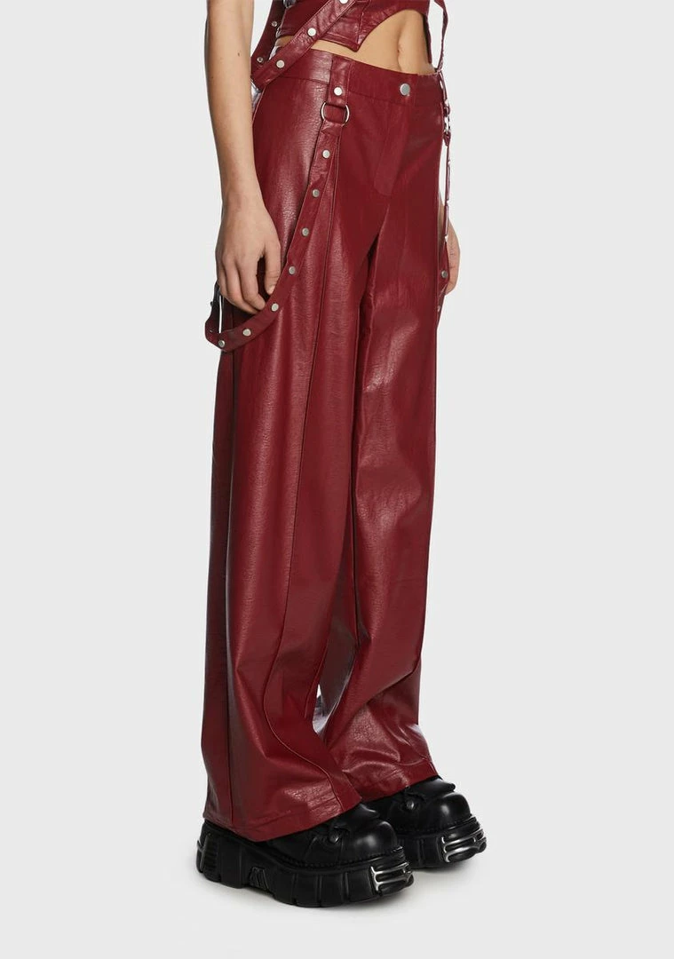 New π The Ragged Priest Chalice Vegan Leather Pants β 5 The Ragged Priest Chalice Vegan Leather Pants