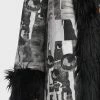 The Ragged Priest Outerwear Poseur Faux Fur Coat
