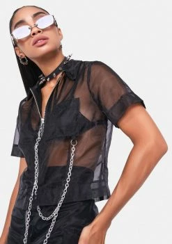 Deals ⌛ The Ragged Priest Tops Crybaby 👕 Shirt 😉 9 The Ragged Priest Tops Crybaby Shirt