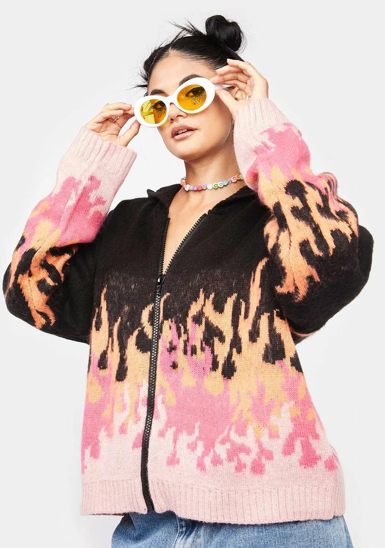 Outlet ๐ The Ragged Priest Tops Enlightened Flame Hoodie ๐ฅ 4 The Ragged Priest Tops Enlightened Flame Hoodie