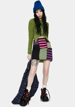 The Ragged Priest Reform Fuzzy Crop Top