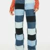 The Ragged Priest Boyfriend Jeans Merge Patchwork Jeans