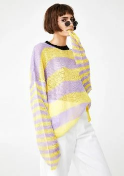 The Ragged Priest Turbo Knit Sweater Tops