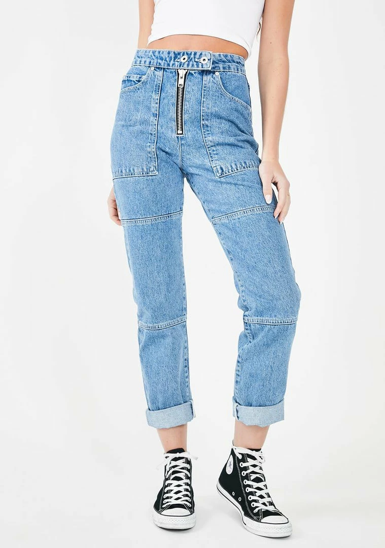 Budget π₯° The Ragged Priest Bottoms Light Blue Pride π Jeans π 3 The Ragged Priest Bottoms Light Blue Pride Jeans
