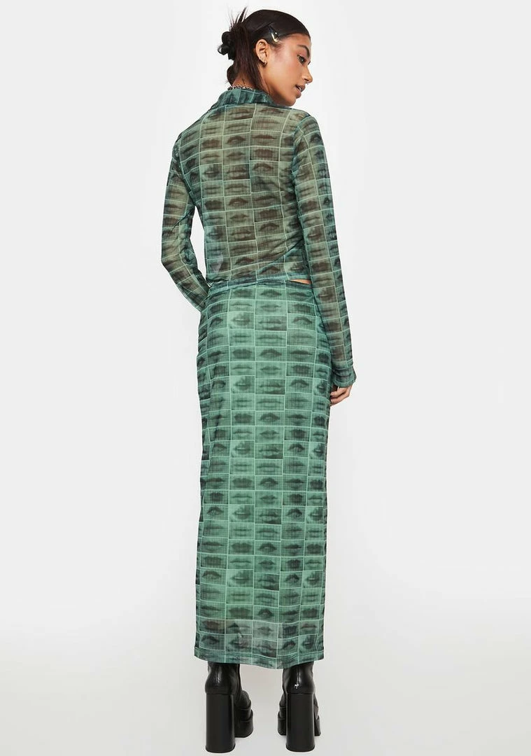 Cheapest π The Ragged Priest Pout Mesh Maxi π Skirt Bottoms π 6 The Ragged Priest Pout Mesh Maxi Skirt Bottoms