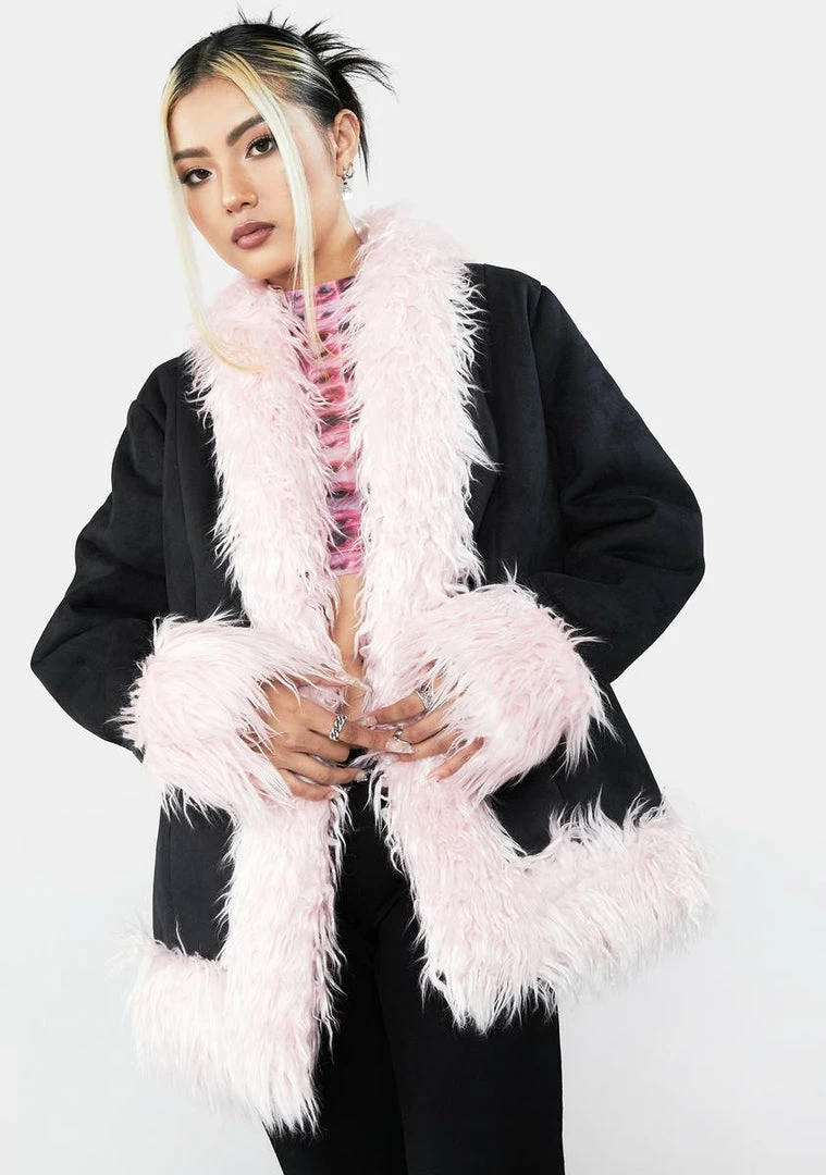 Top 10 π The Ragged Priest Warp Vegan Suede π§₯ Coat Outerwear π 3 The Ragged Priest Warp Vegan Suede Coat Outerwear