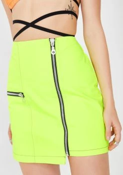 The Ragged Priest Drill Mini Skirt