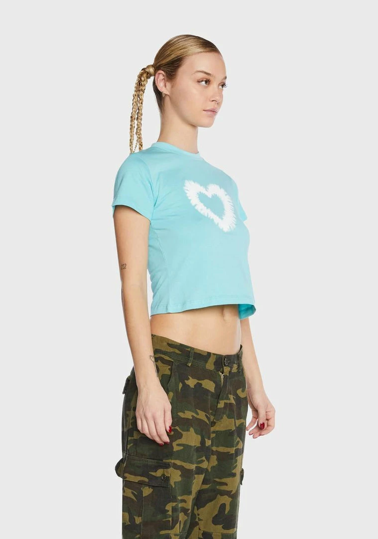 Promo π The Ragged Priest Crop Tee Valentine Graphic Tee π― 4 The Ragged Priest Crop Tee Valentine Graphic Tee
