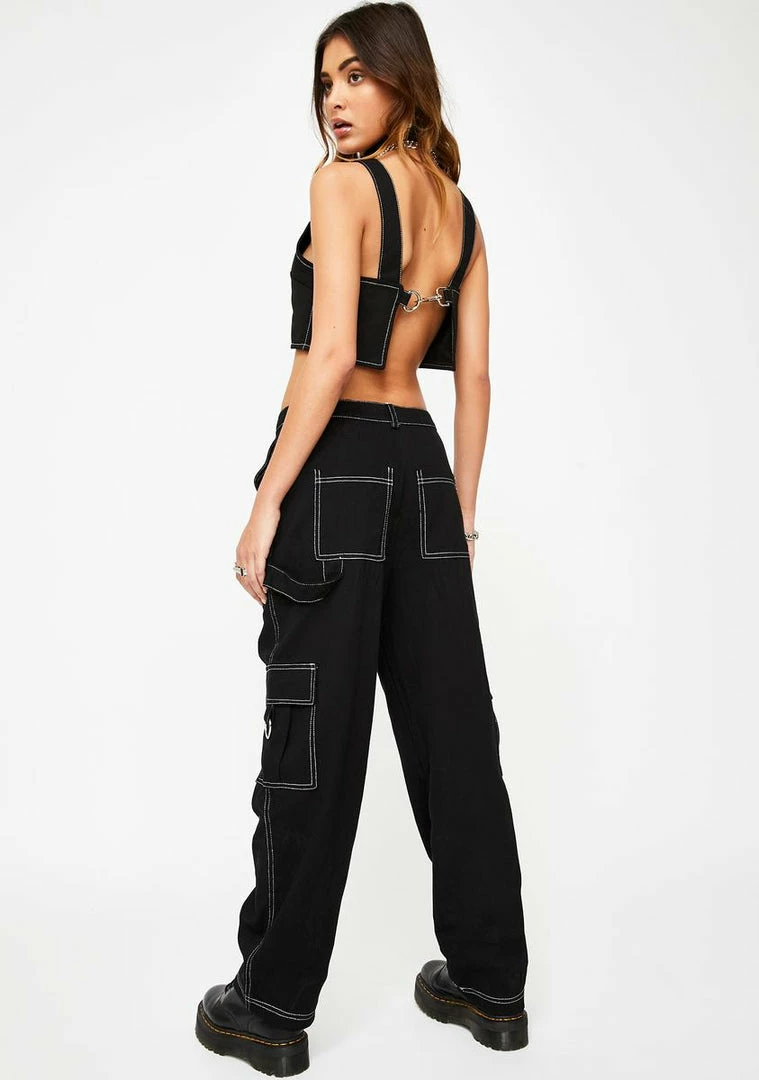 Best Pirce ⭐ The Ragged Priest Bottoms Doubt Cargo Pants ❤️ 6 The Ragged Priest Bottoms Doubt Cargo Pants