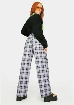 Best Sale ๐ The Ragged Priest Release Plaid Wide Leg ๐ Jeans High Waisted ๐ Jeans ๐ 9 The Ragged Priest Release Plaid Wide Leg Jeans High Waisted Jeans