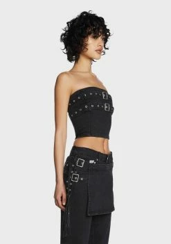 The Ragged Priest Tops Denim Darkness Corset