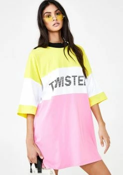 The Ragged Priest Dresses Twisted T-Shirt Dress