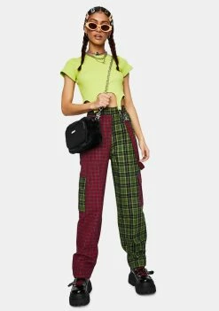 The Ragged Priest Tops Blaze Ribbed Crop Tee