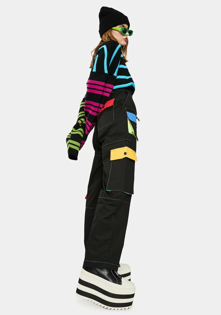 Brand new π The Ragged Priest Chaos Cargo Pants Bottoms β 5 The Ragged Priest Chaos Cargo Pants Bottoms