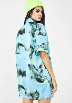 The Ragged Priest Tie Dye Shirt Dress