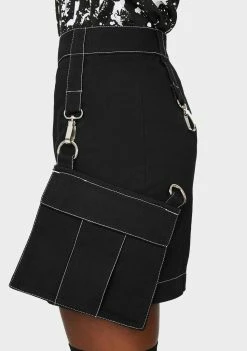 The Ragged Priest Bottoms Command Cargo Mini Skirt