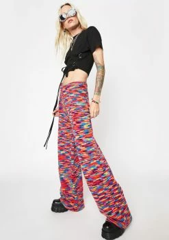 The Ragged Priest Blasted Knit Pants Bottoms