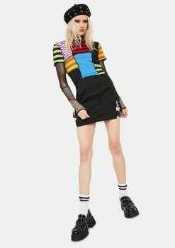 The Ragged Priest Truth Buckle Mini Skirt Bottoms