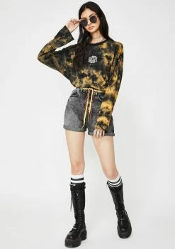 The Ragged Priest Fazed Tie Dye Dress