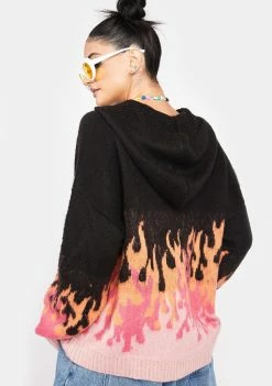 Outlet ๐ The Ragged Priest Tops Enlightened Flame Hoodie ๐ฅ 9 The Ragged Priest Tops Enlightened Flame Hoodie