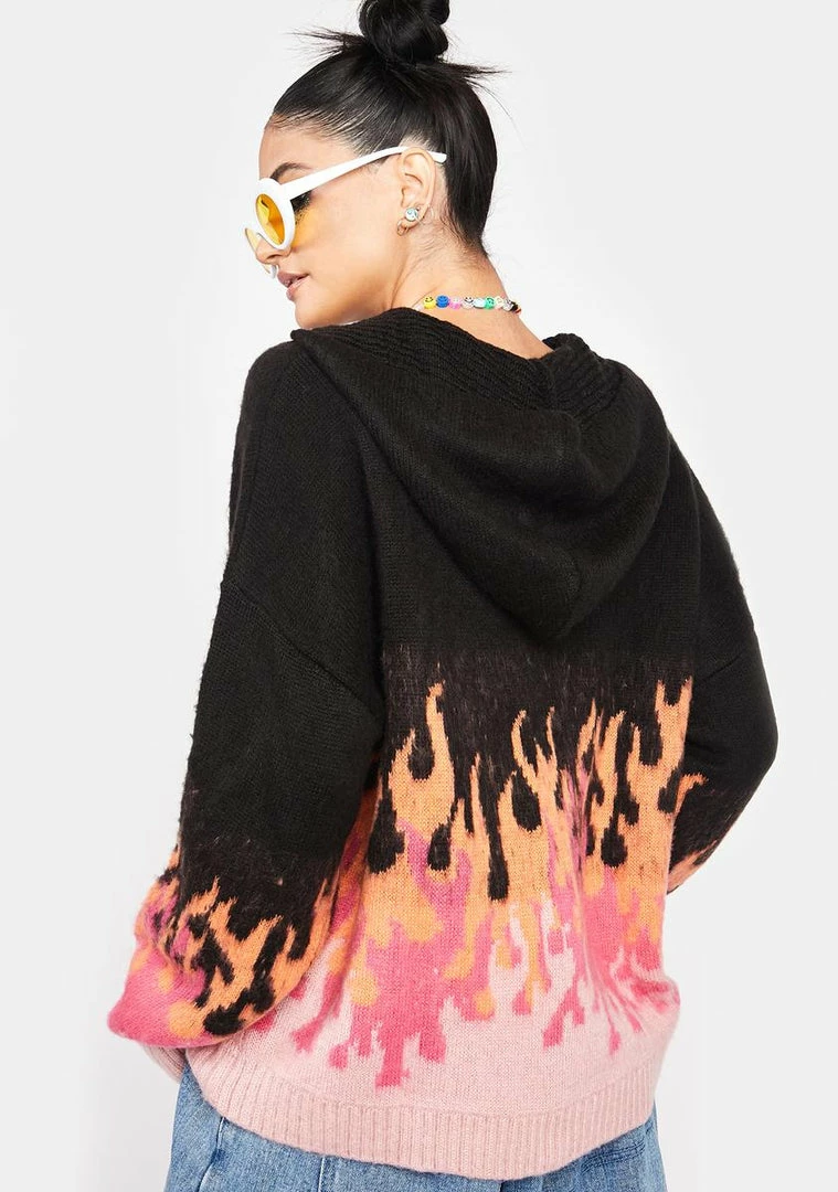 Outlet ๐ The Ragged Priest Tops Enlightened Flame Hoodie ๐ฅ 6 The Ragged Priest Tops Enlightened Flame Hoodie