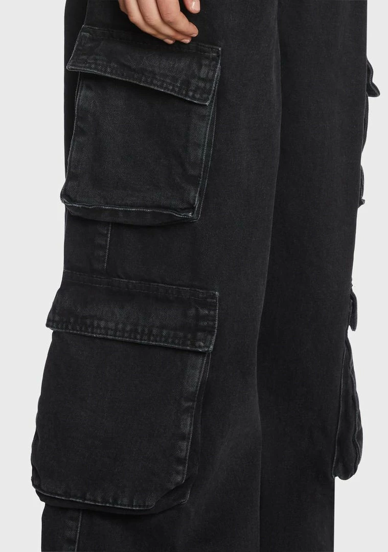 Outlet π₯° The Ragged Priest Black Combat Release π Jeans π 4 The Ragged Priest Black Combat Release Jeans