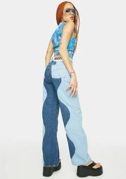 The Ragged Priest Bottoms Underworld Wide Leg Jeans