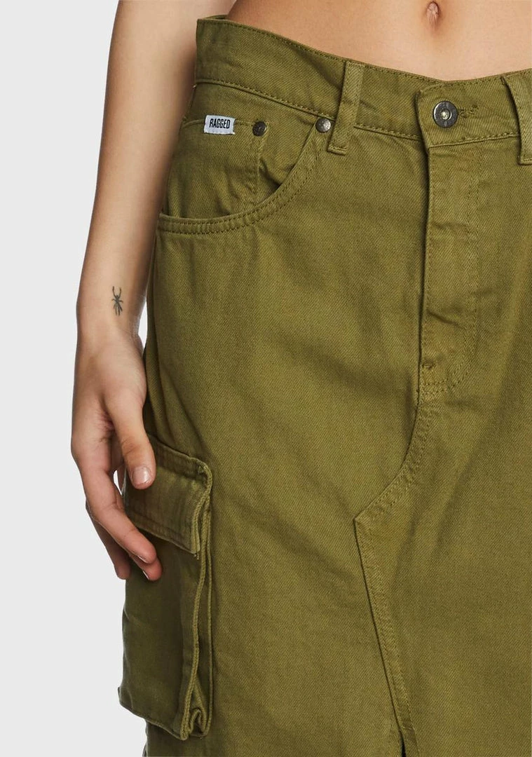 Best reviews of 🔥 The Ragged Priest Bottoms Khaki Soda Denim Cargo 👗 Skirt ✔️ 4 The Ragged Priest Bottoms Khaki Soda Denim Cargo Skirt