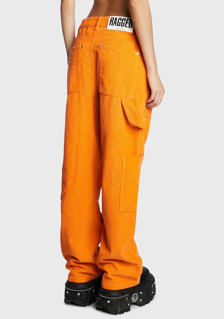 Deals β The Ragged Priest Orange Cord Combat π Jeans π 6 The Ragged Priest Orange Cord Combat Jeans