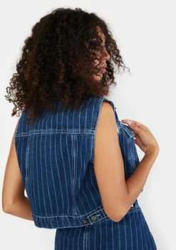 Coupon ❤️ The Ragged Priest Degree Denim Vest ✨ 9 The Ragged Priest Degree Denim Vest