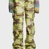 The Ragged Priest Camo Combat Release Jeans