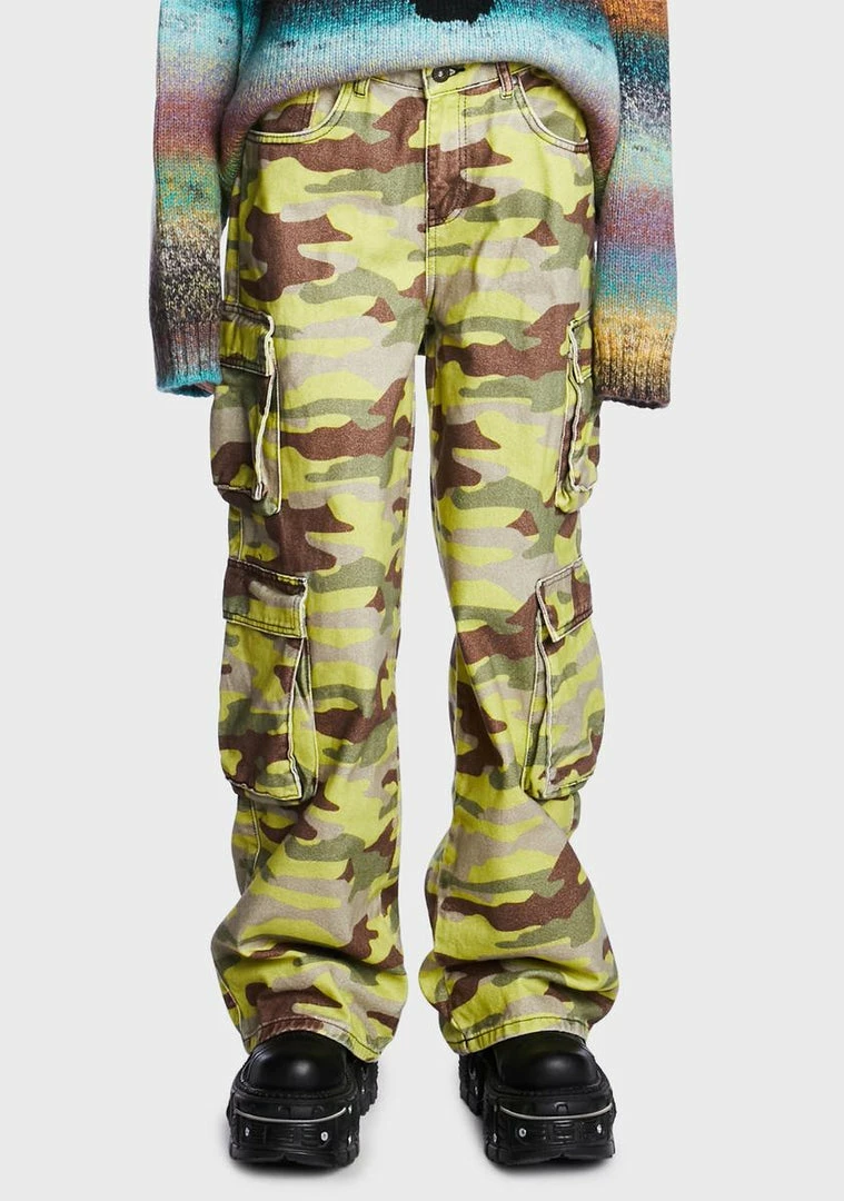 Best deal π€© The Ragged Priest Camo Combat Release π Jeans π 3 The Ragged Priest Camo Combat Release Jeans