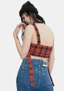 Coupon π The Ragged Priest Pioneer Plaid Bralette Top π 9 The Ragged Priest Pioneer Plaid Bralette Top