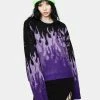The Ragged Priest Tops Revoly Flame Knit Sweater