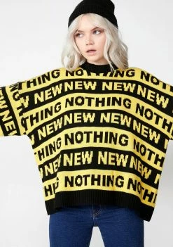 The Ragged Priest Tops Nothing New Knit