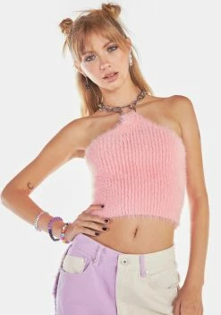 The Ragged Priest Linked Halter Top Tops