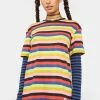 The Ragged Priest Hangout Striped Tee