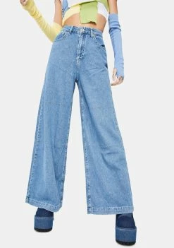 The Ragged Priest Grueler Wide Leg Jeans