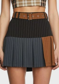The Ragged Priest Bottoms Smash Pleated Skirt