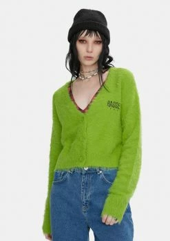 The Ragged Priest Vibe Fuzzy Knit Cardigan