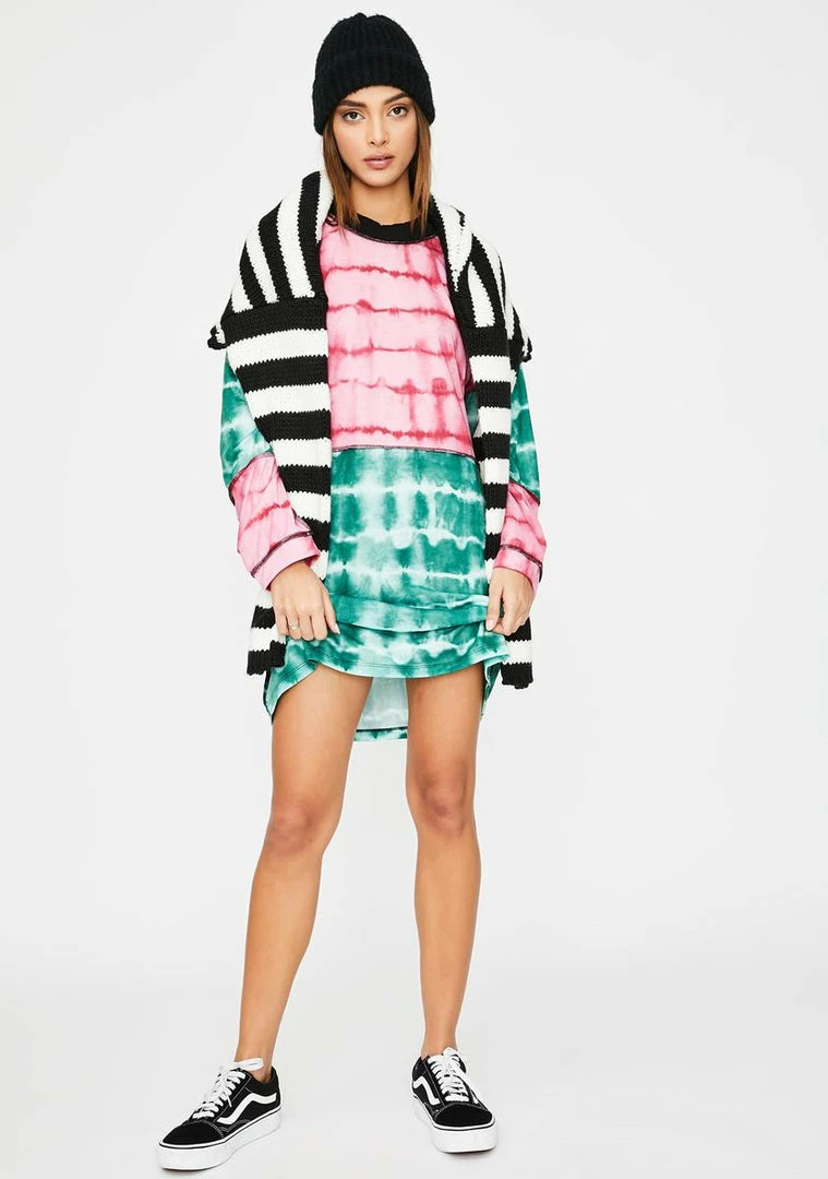 Discount π The Ragged Priest Recall Tie Dye Tee π Dress β 5 The Ragged Priest Recall Tie Dye Tee Dress