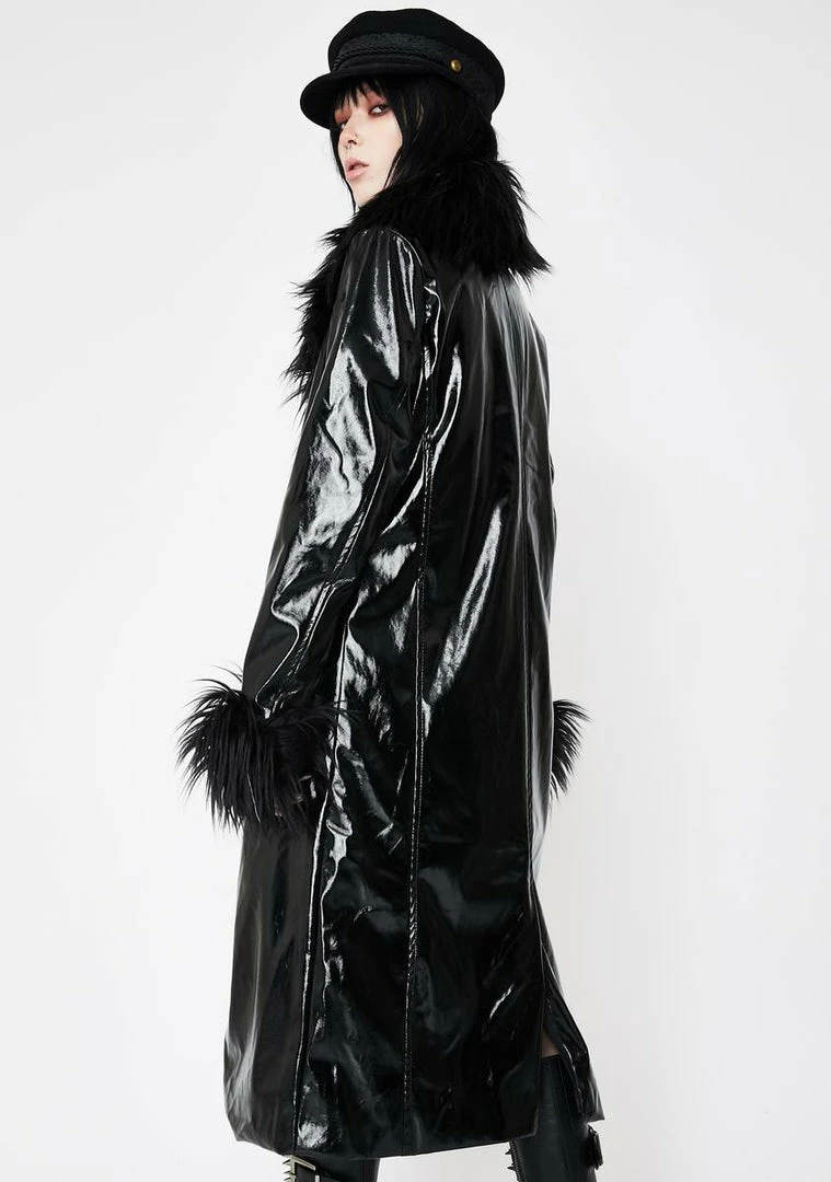 Hot Sale βοΈ The Ragged Priest Misfit Vegan Leather π§₯ Coat π 6 The Ragged Priest Misfit Vegan Leather Coat