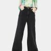 Promo β€οΈ The Ragged Priest Charcoal Grueler Wide Leg π Jeans Bottoms 𧨠2 The Ragged Priest Charcoal Grueler Wide Leg Jeans Bottoms