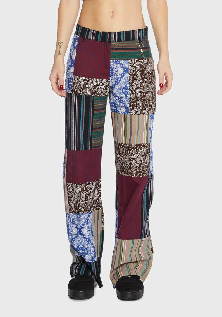 Best Sale โจ The Ragged Priest Trousers Radical Patchwork Pants ๐ 3 The Ragged Priest Trousers Radical Patchwork Pants