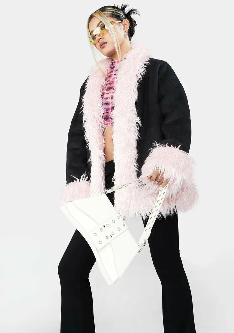 Top 10 π The Ragged Priest Warp Vegan Suede π§₯ Coat Outerwear π 4 The Ragged Priest Warp Vegan Suede Coat Outerwear
