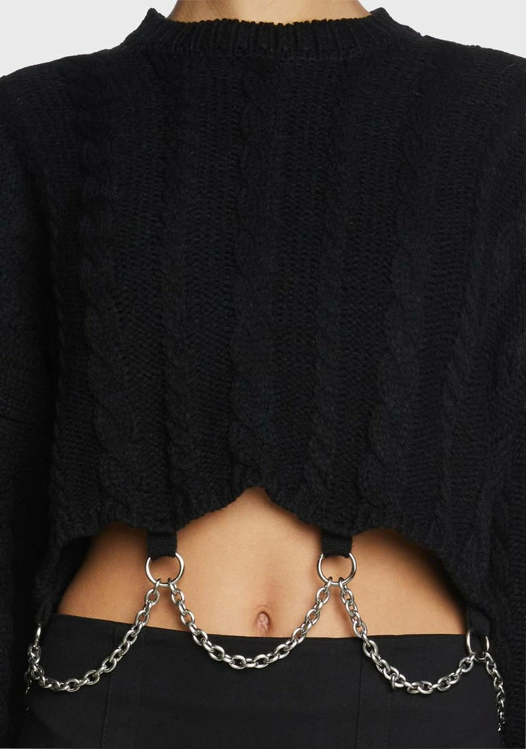 Buy ⌛ The Ragged Priest Widow Knit Sweater Tops ✨ 3 The Ragged Priest Widow Knit Sweater Tops