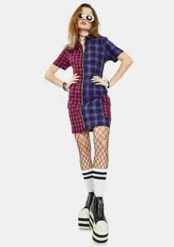 The Ragged Priest Dresses Diggity Plaid Dress