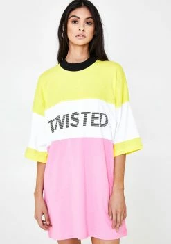 The Ragged Priest Dresses Twisted T-Shirt Dress